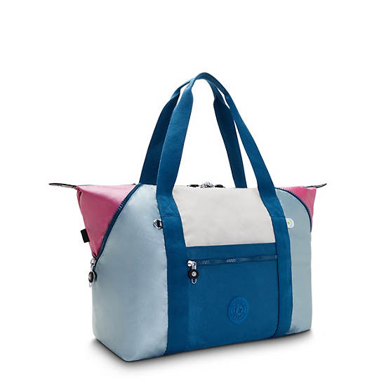 Kipling Art Medium ART Medium Toteväska Turkos Grå | SE 1455NW